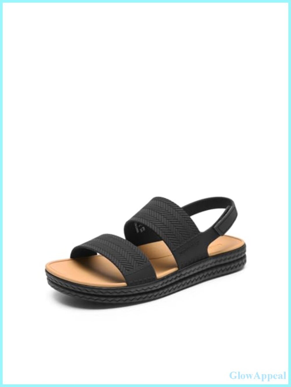 DREAM PAIRS Women's Waterproof Flat Sandals with Arch Support Quick-Dry